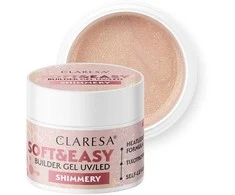 CLARESA Soft&amp;Easy Builder Shimmery nagų formavimo gelis 12 g