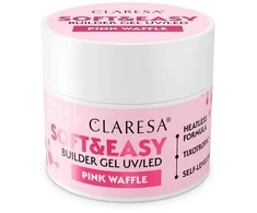 Claresa „Soft&amp;Easy“ statybinis gelis, rausvas vaflinis, 12 g