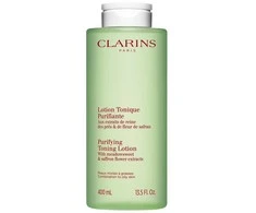 „Clarins“ kombinuotas/riebus valomasis toninis losjonas veidui, 400 ml