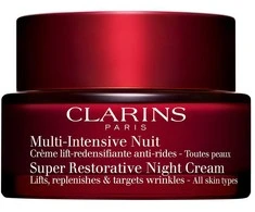 Clarins Super Restorative Night Kreminis Night Skin Kreminis moterims, 50 ml
