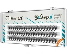 Clavier BeShaped šilkinės blakstienos priauginimui, riesta B 10D 6mm