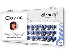Clavier Divine Lift by Marta „Zmalowana” Parciak kępki rzęs – natychmiastowy lifting i zagęszczenie 10-13mm