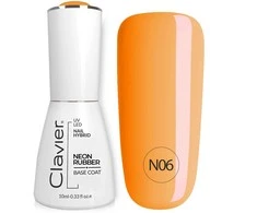 Clavier Luxury Neon Rubber Base, 10 ml