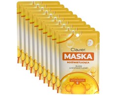 Aplb Clavier Šviesinamoji lakštinė kaukė su vitaminu C, 10 vnt.