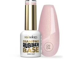 Clavier Nailsology deimantinis guminis pagrindas hibridinei bazei DB04 Meet My Mama 8ml