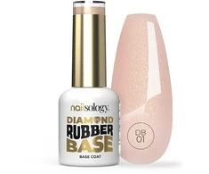 Clavier Nailsology deimantinė guminė bazė hibridinė bazė DB01 Chiquite 8ml