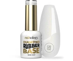 Clavier Nailsology deimantinis guminis pagrindas hibridinei bazei DB02 Beach Babe 8ml
