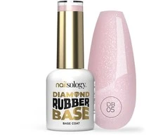 Clavier Nailsology Diamond Rubber Base hibridinė bazė DB05 MissCandy 8ml