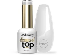 Clavier „Nailsology Diamond Top“ blizgus viršutinis sluoksnis hibridiniam manikiūrui, 8 ml