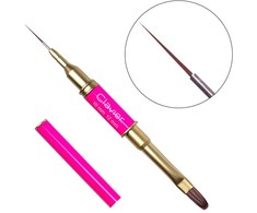 Reney Cosmetics Clavier Dvipusis teptukas dekoracijoms ir geliui Magenta 10mm ir 12mm #12