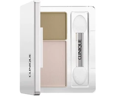 „Clinique All About Shadow™ Duo Seashell“ akių šešėliai Rožinė/Rudai ruda satininė 1.7g