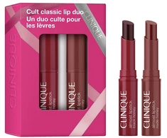 CLINIQUE_SET Cult Classic Lip Duo pomadka Juodas Honey 1,2g + pomadka Rožinė Honey 1,2g