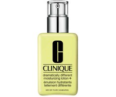Clinique Dramatiškai kitoks drėkinamasis losjonas+ drėkinamoji emulsija su pompomis, 1 ir 2 tipo oda 200 ml