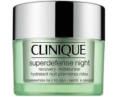„Clinique Superdefense“ naktinis kremas kombinuotai riebiai odai, 50 ml