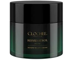 Clochee Resveratrolio priežiūros atnaujinamasis naktinis kremas 50 ml