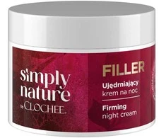 Clochee „Simply Nature“ stangrinamasis naktinis kremas „Filler“, 50 ml