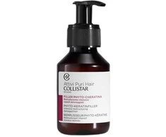 "Collistar" pažeistų plaukų priežiūra prieš šampūną su fito-keratinu (intensyvus atkuriamasis užpildas) 100 ml