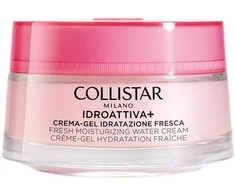 Collistar Idroattiva+ Fresh Moisturizing Vanduo Kreminis drėkinantis veido kremas mišriai odai, 50 ml