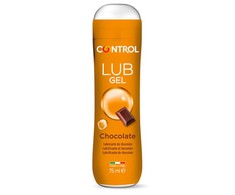Control Lube Gel Chocolate 75ml - Vanduo-Based Lubricant, Paraben-Free