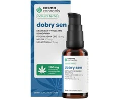 Cosma Cannabis Dobry Sen ekstraktai kanapių aliejuje 30 ml