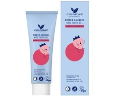 COSNATURE_Kids dantų gelis be fluoro vaikams 0-6 metų braškių skonio 75 ml