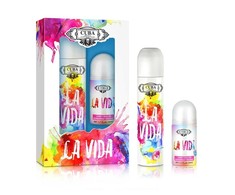 Cuba La Vida rinkinys moterims (EDP, 100 ml + rutulinis antiperspirantas, 50 ml)