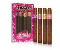 Cuba Latina EDT rinkinys moterims (EDT Cactus 35 ml + EDT Maya 35 ml + EDT Carnaval 35 ml + EDT Copacabana 35 ml)