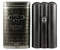 Cuba Prestige Juodas EDT tualetinis vanduo vyrams, 90 ml
