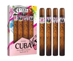 Cuba Quad I EDT rinkinys moterims (EDT Heartbreaker 35 ml + EDT La Vida 35 ml + EDT Victory 35 ml + EDT VIP 35 ml)