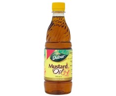Garstyčių aliejus masažui, Dabur, 250 ml
