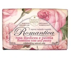 Nesti Dante Romantica natūralus muilas Florentine Rose &amp; Peony 250 g
