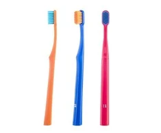 Woom 6500 Ultra Soft Dantų šepetėlis dantų šepetėlis su minkštais šereliais 3vnt.