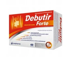 Debutir Forte natrio butiratas 300 mg maisto papildas specialios medicininės paskirties maisto produktams, 60 kapsulių