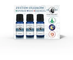 Optima Natura OPTIMA NATURA_SET N-Active 3 eteriniai aliejai Ramybė + Miegas + Energija 3x10ml