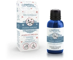 Optima Natura Žieminis eterinis aliejus Natūralus aliejus (apelsinas, gvazdikėlis, cinamonas), 20 ml