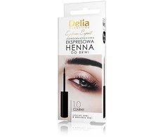 Delia Eyebrow Expert Instant Eyebrow Tint 1.0 Juodas, 6 ml