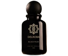 Delroba Juodas Musk EDP parfumuotas vanduo vyrams, 100 ml