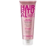 Dermacol Hair Ritual Šampūnas Raudona Hair &amp; Grow Effect Šampūnas moterims, 250 ml