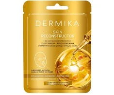 Dermika „Skin Reconstructor“ labai koncentruotas aukso serumas-atkuriamasis lakštinė kaukė, intensyviai atjauninanti odos išvaizdą, 1 vnt.