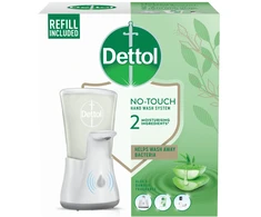 Dettol automatinė rankų muilo sistema No Touch bekontaktis Aloe Vera muilo dozatorius 250 ml