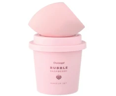 Donegal Bubble Raspberry gąbka do makijażu + etui 4367