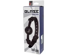 Dream Toys Blaze Ball Gag Juodas Kvėpuojantis burnos kamštelis