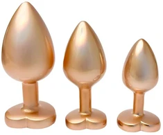 Dreamtoys BLIZGANTIS MEILĖS PERLO AUKSO KIŠTUKŲ RINKINYS