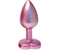 Dream Toys Rožinė GLEAMING LOVE MATTE Rožinis PLUG LARGE