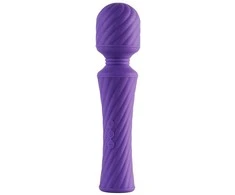 Dream Toys Meilės signalo vibruojantis masažuoklis „Wand“ violetinis