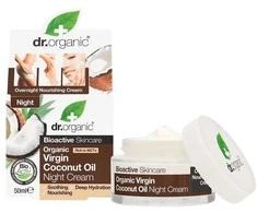 "Dr Organic Virgin Coconut Oil" naktinis kremas 50ml