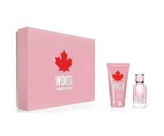 Dsquared2 Set Dsquared 2: Wood Eau De Toilette moterims, 100 ml + Wood drėkinamasis losjonas kūnui, 150 ml