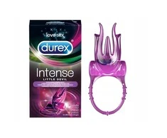 Durex Vibruojantis žiedas su gumbeliais „Devil Ring“