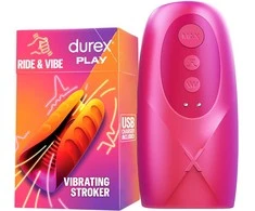 Durex Play Ride &amp; Vibe stimuliuojantis vyriškas masturbatorius