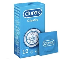 Durex Classic Prezervatyvai, 12 vnt.